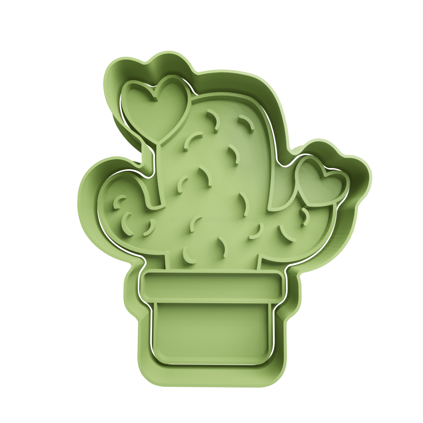 Cactus Cortador De Galletas Stl Cortador De Galletas Stl