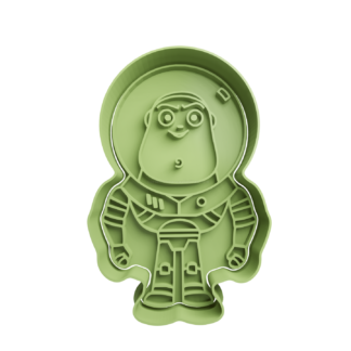 Buzz Lightyear Cortador de Galletas STL 3