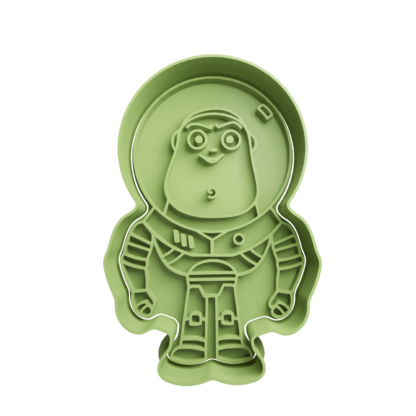 Buzz Lightyear Cortador de Galletas STL 3