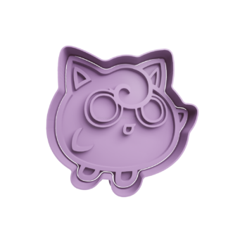 Jigglypuff Cortador de Galletas STL