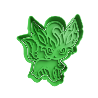 Leafeon Cortador de Galletas STL