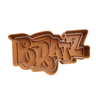 Bratz Logo Cute Cortador de Galletas STL