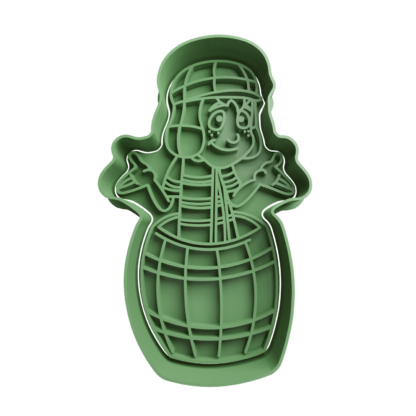 Chavo del 8 Cortador de Galletas STL