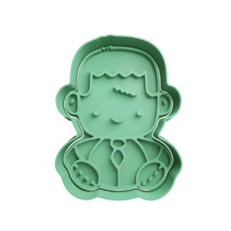 Frankenstein Cute Cortador de Galletas STL