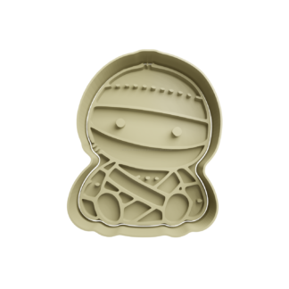 Momia Cute Cortador de Galletas STL 2
