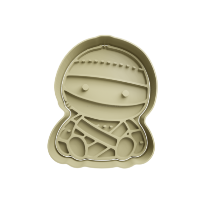 Momia Cute Cortador de Galletas STL 2