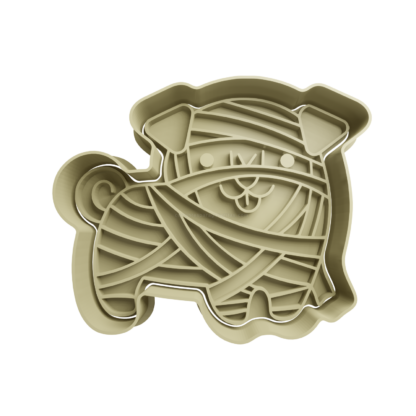 Perro Momia Cortador de Galletas STL