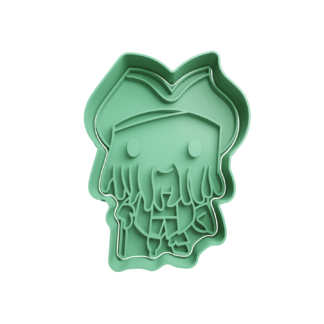 Davy Jones Cortador de Galletas STL