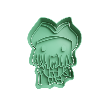 Davy Jones Cortador de Galletas STL