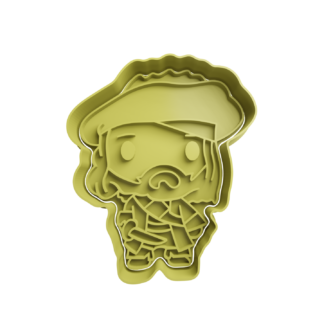 Hector Barbossa Cortador de Galletas STL