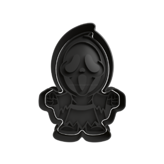 Scream Cortador de Galletas STL 2