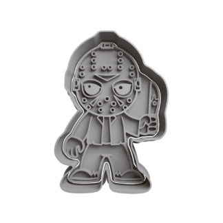 Jason Voorhees Cortador de Galletas STL 2