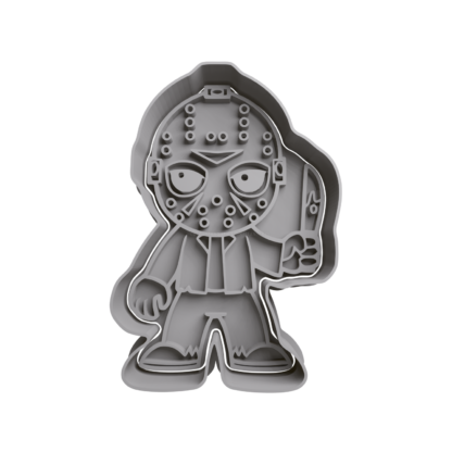 Jason Voorhees Cortador de Galletas STL 2