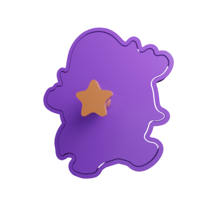 Amethyst Cortador de Galletas STL