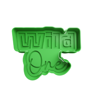 Wild One Cortador de Galletas STL
