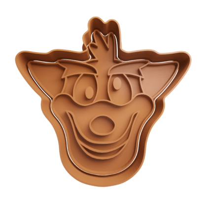 Crash Bandicoot Cortador de Galletas STL