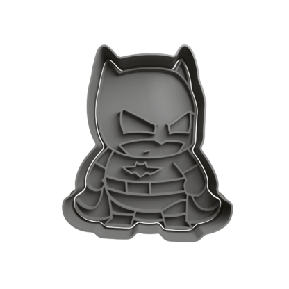 Batman Cute Cortador de Galletas STL