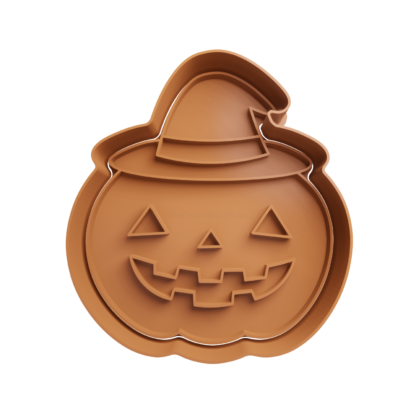 Calabaza Halloween Cortador de Galletas STL