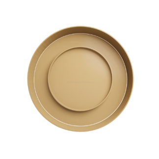 Dalgona Caramelo Circulo Cortador de Galletas STL