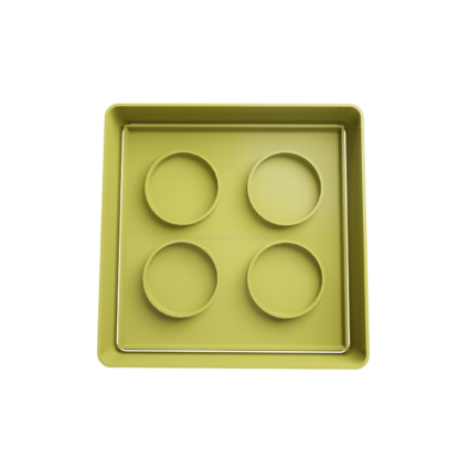 Cuadrado Lego Cortador de Galletas STL