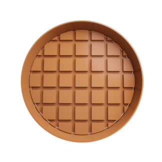 Galleta Wafle Cortador de Galletas STL