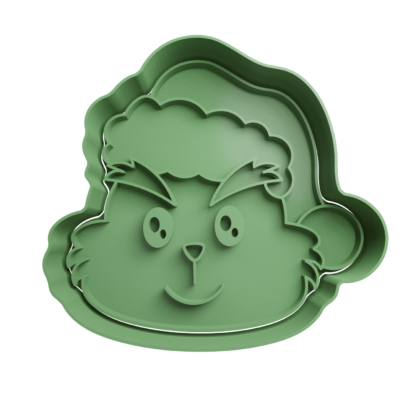 Grinch Cute Cortador de Galletas STL