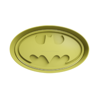 Batman Logo Cortador de Galletas STL