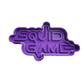 Squid Game Logo Cortador de Galletas STL