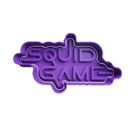 Squid Game Logo Cortador de Galletas STL