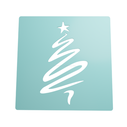 Stencil Arbol de Navidad STL + Vector