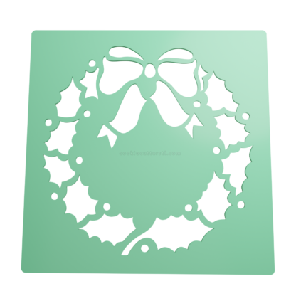 Stencil Muerdago STL + Vector