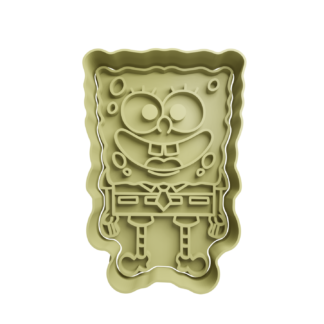 Bob Esponja Cortador de Galletas STL