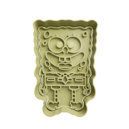 Bob Esponja Cortador de Galletas STL