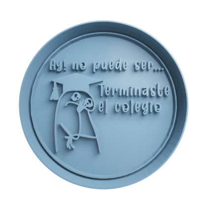 Deformito Egresados -Ay no puede ser… Cortador de Galletas STL