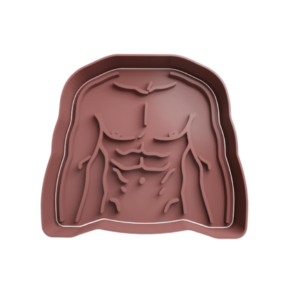 Torso Cortador de Galletas STL