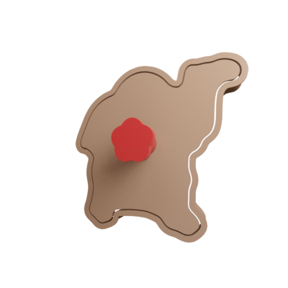 Camello Cortador de Galletas STL