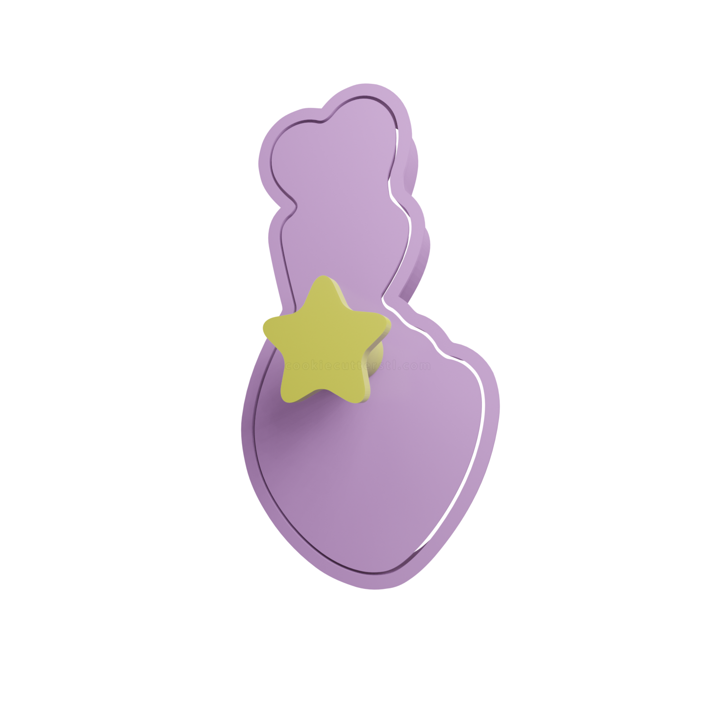 Dedos Corazon Cortador de Galletas STL 2 Dedos Corazon Cortador de Galletas STL 2