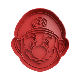 Mario Bros Cortador de Galletas STL