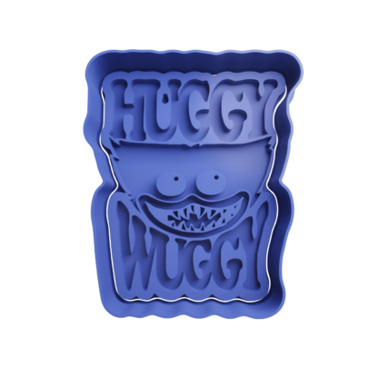 Huggy Wuggy Cortador de Galletas STL 4