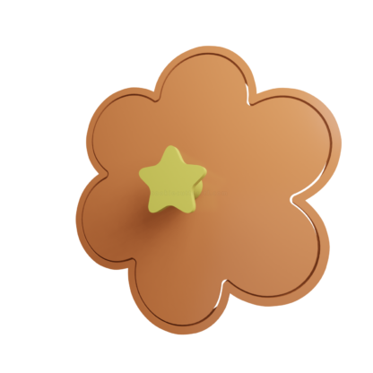 Flor Cortador de Galletas STL 5