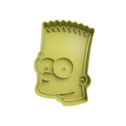 Bart Simpsons Cortador de Galletas STL