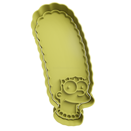 Marge Simpsons Cortador de Galletas STL