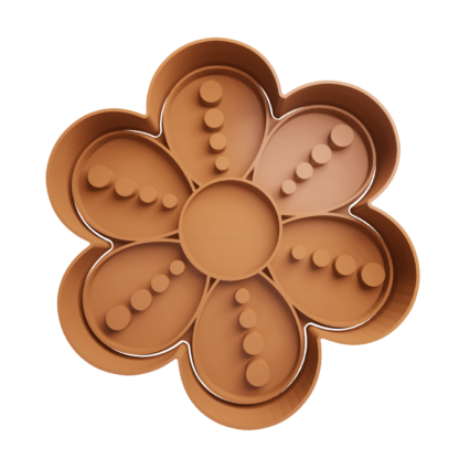 Flor Cortador de Galletas STL 5