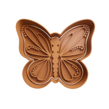 Mariposa Cortador de Galletas STL 6