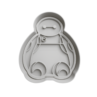 Baymax Cortador de Galletas STL 4