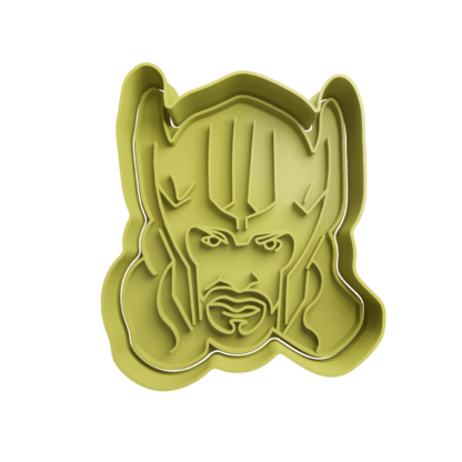 Thor Cabeza Cortador de Galletas STL 2