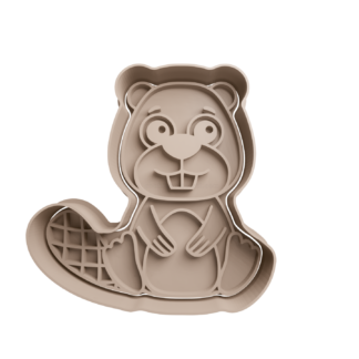 Castor Cortador de Galletas STL