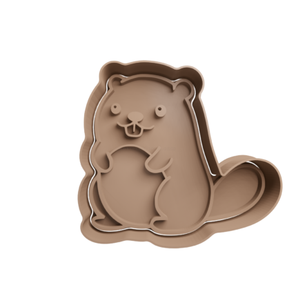 Castor Cortador de Galletas STL 2