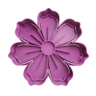 Flor de 7 petalos Cortador de Galletas STL