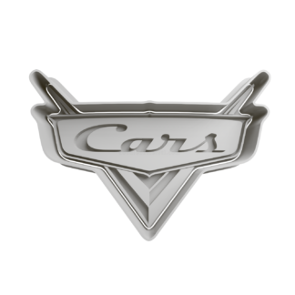 Cars Logo Cortador de Galletas STL